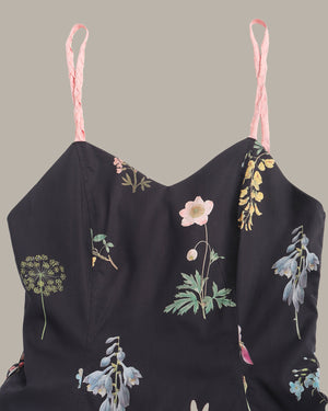 Floral Charm Strap Sundress