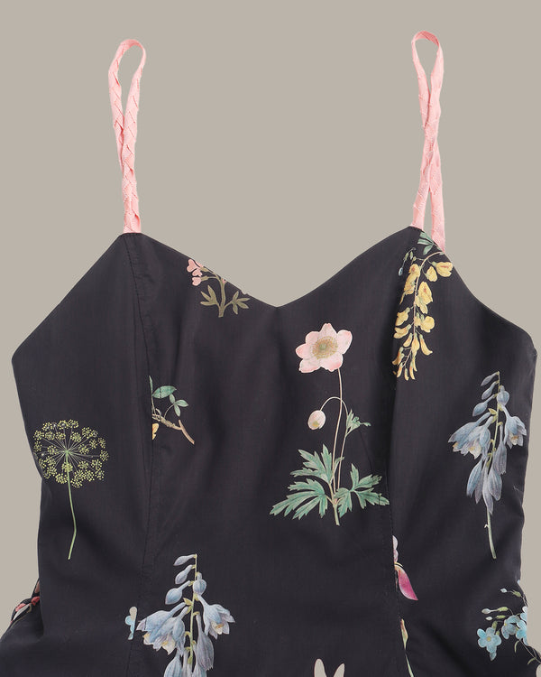 Floral Charm Strap Sundress