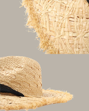 Ribbon Straw Hat