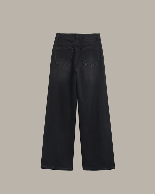 Stitched Flare Denim Jeans