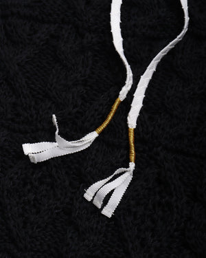 車線領口針織上衣