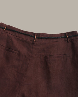 Braided Drawstrings Shorts