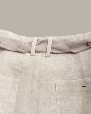 Drawstring Waist Long Pants