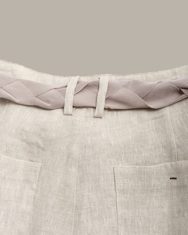 Drawstring Waist Long Pants