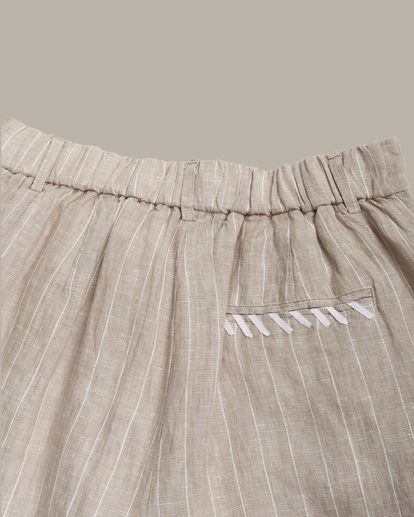 Striped Casual Shorts