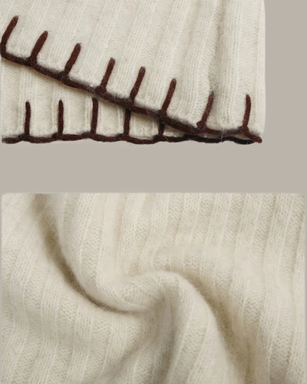 Yak Wool Knitted Midi Skirt