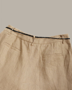 Braided Drawstrings Shorts