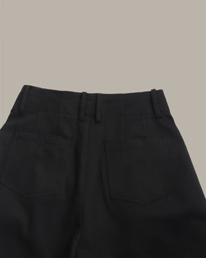 Stitch Detail Wide Leg Pants