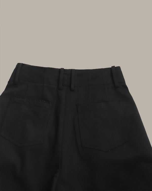 Stitch Detail Wide Leg Pants