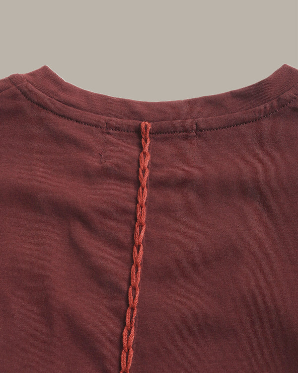 Chain Stitch Back T-Shirt