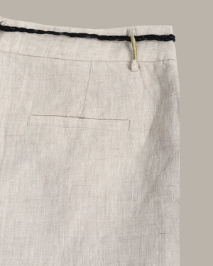 Braided Drawstrings Shorts