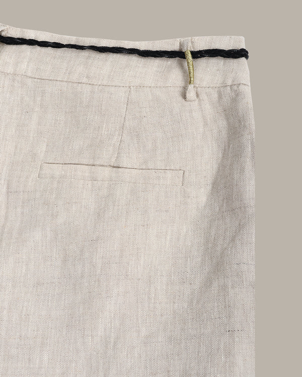 Braided Drawstrings Shorts