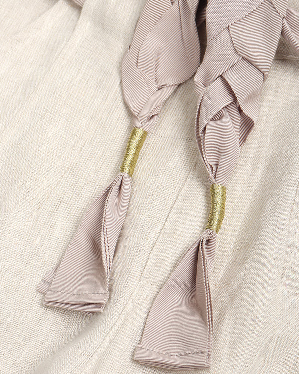 Drawstring Waist Long Pants