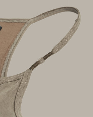 Thin Strap Detailed Tank Top