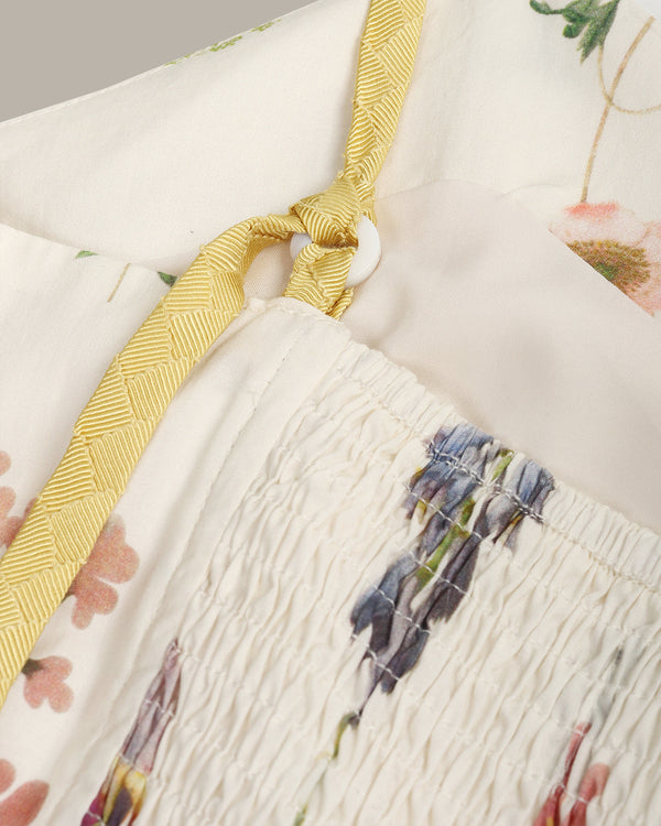 Floral Charm Strap Sundress