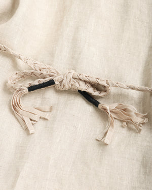 Detailed Neckline Midi Dress