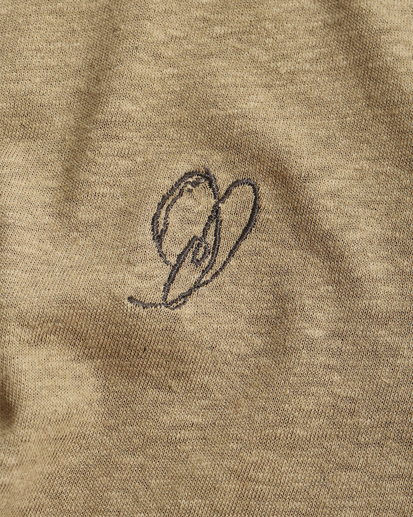 Heart Embroidery T-Shirt