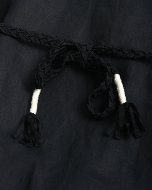 Detailed Neckline Midi Dress