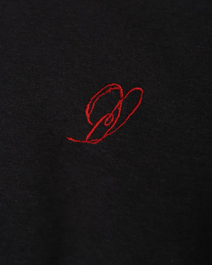 Heart Embroidery T-Shirt