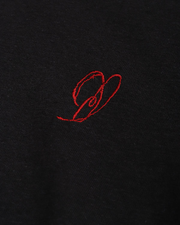 Heart Embroidery T-Shirt