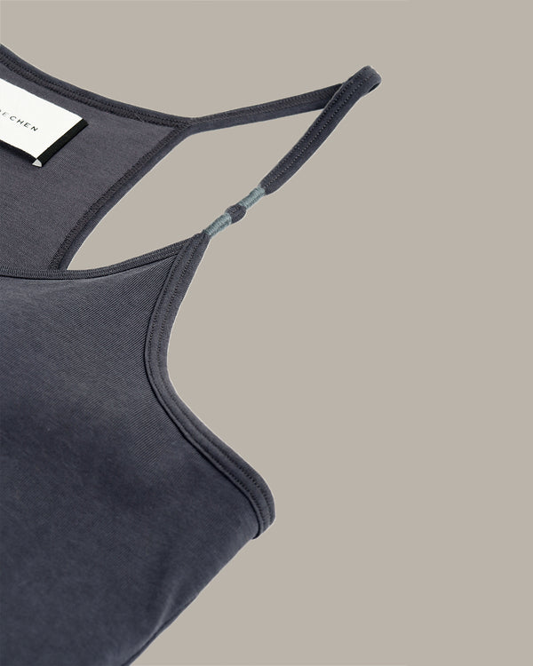 Thin Strap Detailed Tank Top