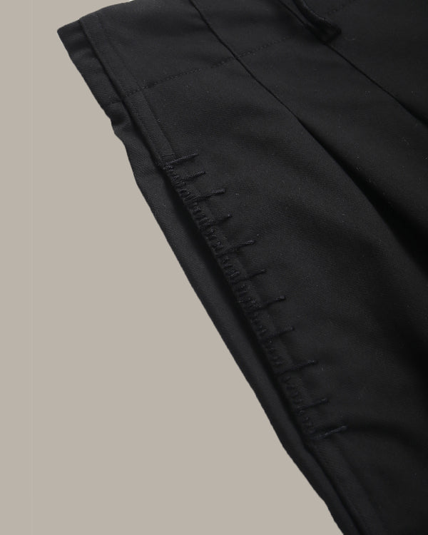 Stitch Detail Wide Leg Pants