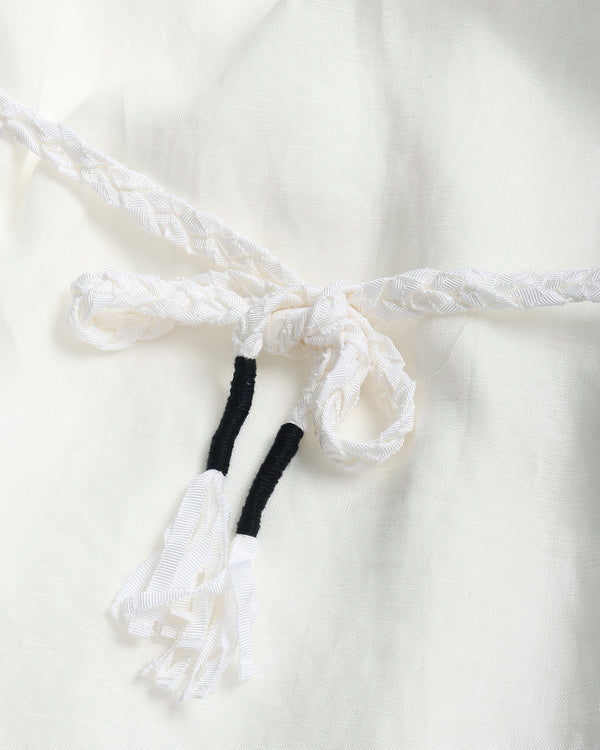 Detailed Neckline Midi Dress