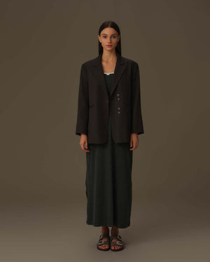 Oversized Belted Blazer