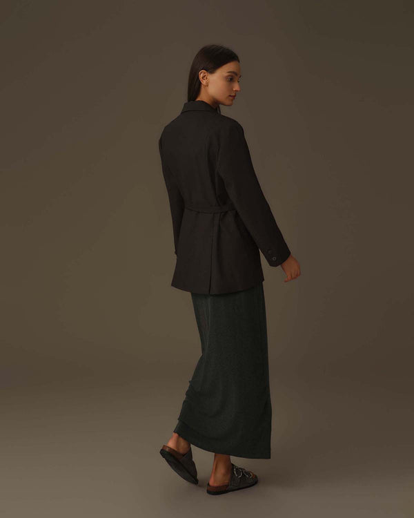 Oversized Belted Blazer