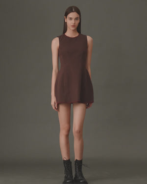 Fit-and-Flare Tank Dress