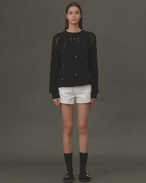 Cross Stitch Warmth Knit Jumper