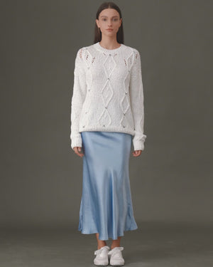 Cross Stitch Warmth Knit Jumper