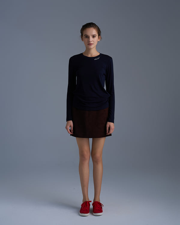 Embroidery Long Sleeve Top