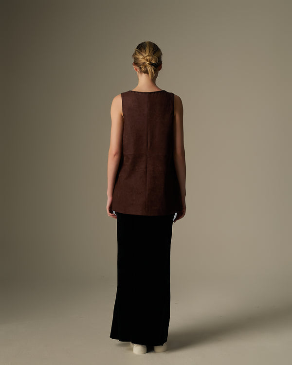 Suede Tank Top