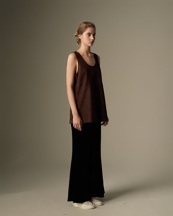 Suede Tank Top