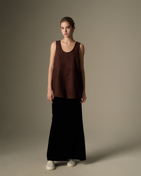 Suede Tank Top