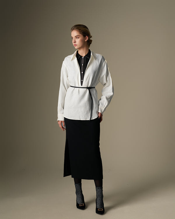 V Neck Pullover Shirt
