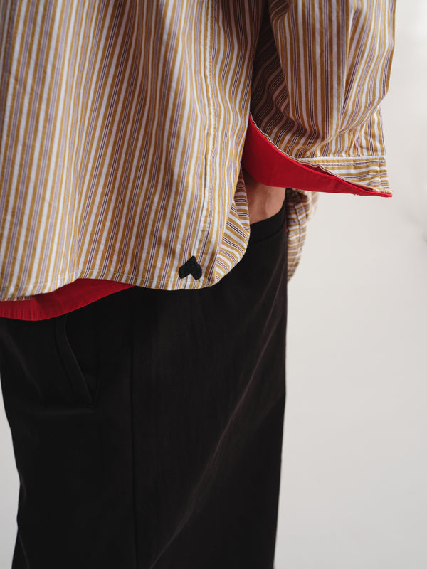 Heart Detail Oversized Shirt