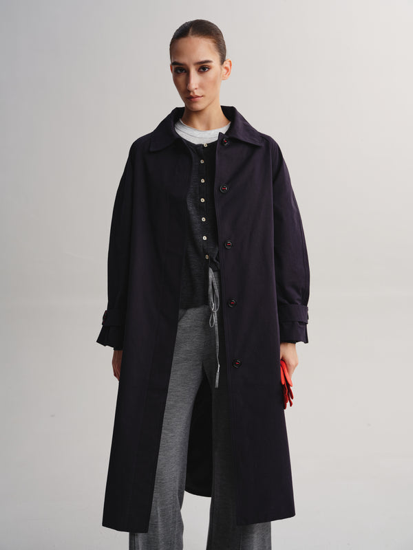 Tencel-Wool Blend Lightweight Cardigan