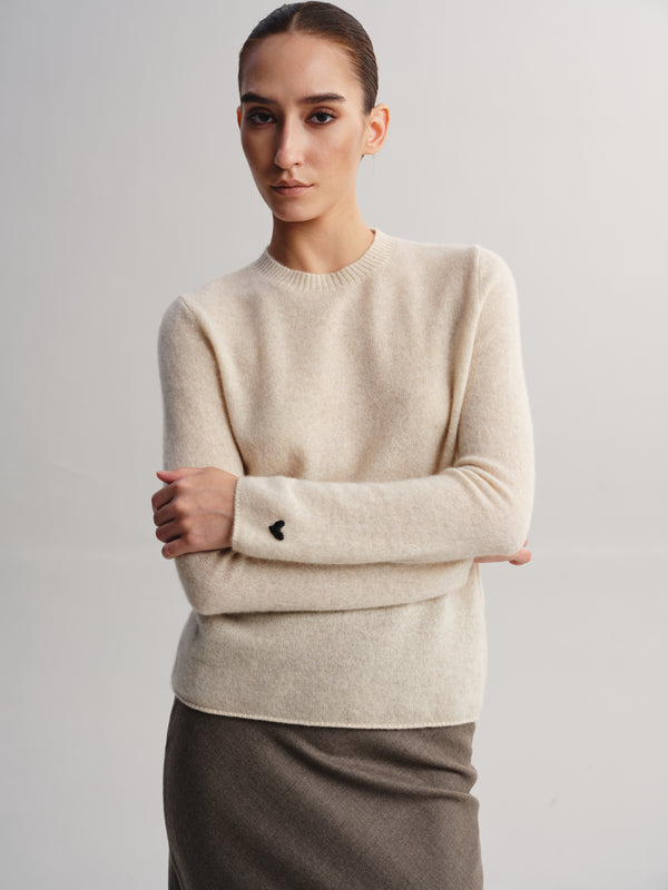 Crew Neck Cashmere Sweater