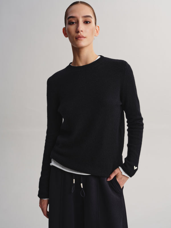 Crew Neck Cashmere Sweater