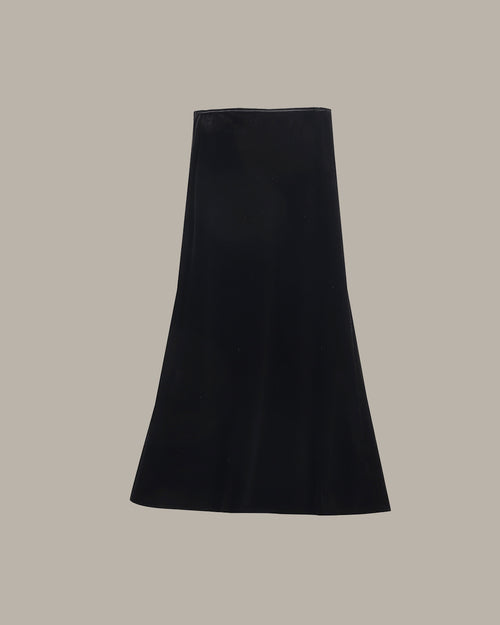 Velvet Midi Skirt