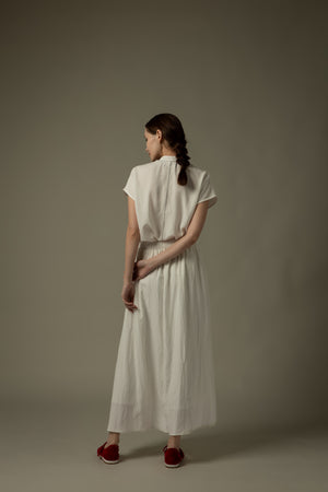 Tie-Collar Blouse