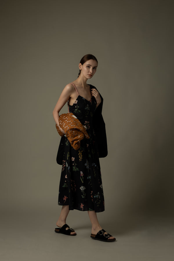 Floral Charm Strap Sundress