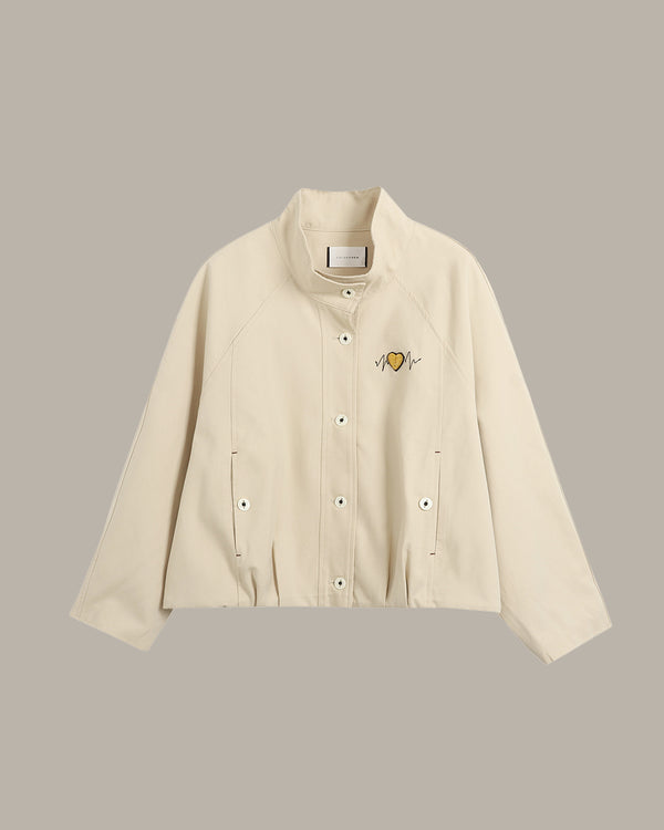 寬版束腰西裝外套