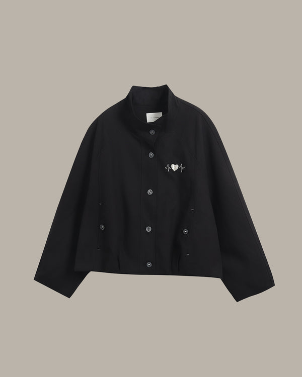 寬版束腰西裝外套