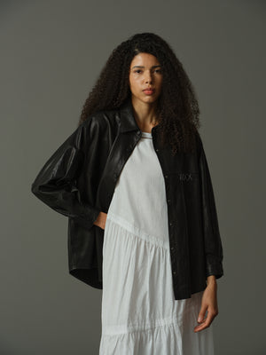 Cutout Neckline Pleated Dress