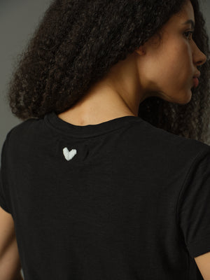 Hand-Stitched Heart T-Shirt