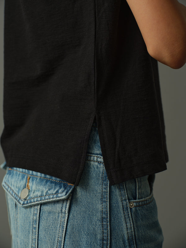 Hand-Stitched Heart T-Shirt