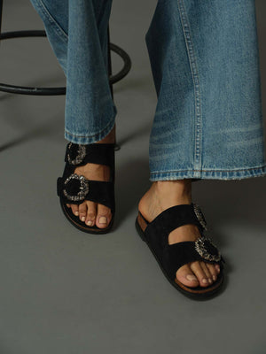 Antonia Rhinestone Sandals
